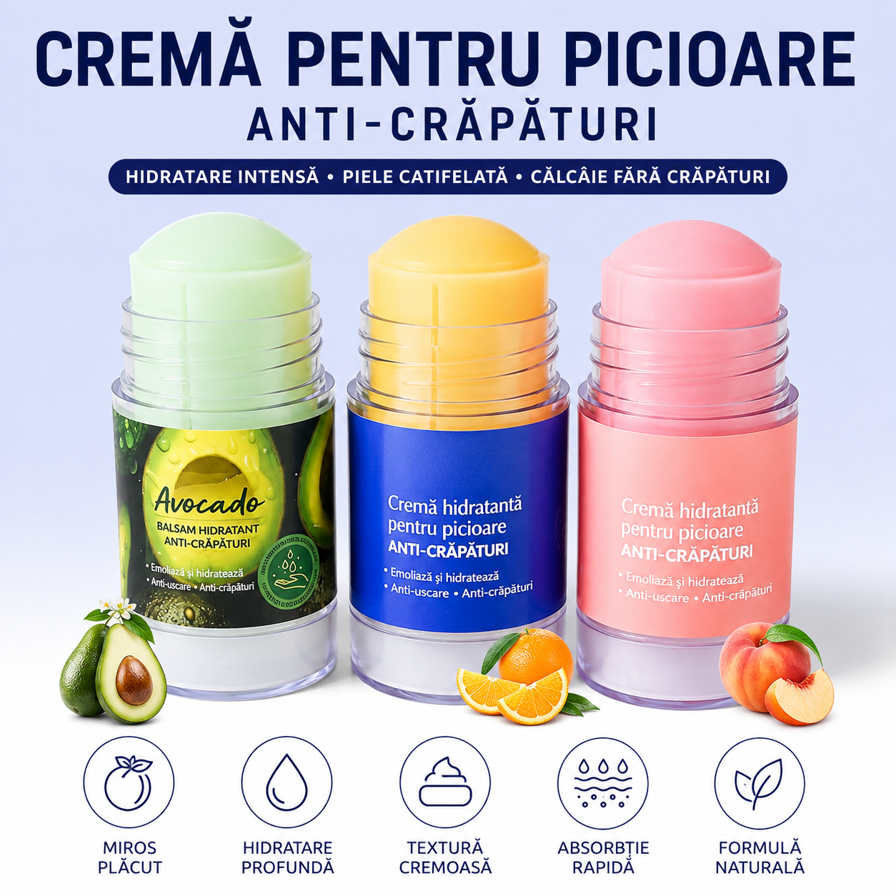 Stick Reparator pentru Călcâie Crăpate